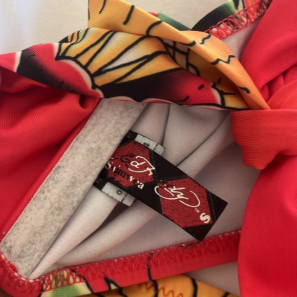 Ed Hardy Bandeau Bikini Set Size S - Picture 4 of 4